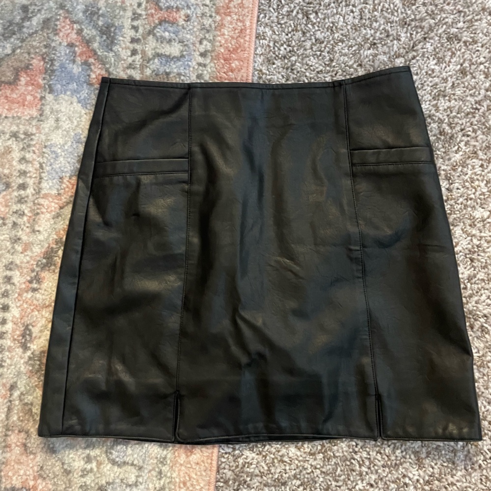 Altar’d State Black Mini Skirt